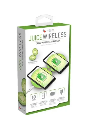 DOUBLE CHARGEUR INDUCTION KIWI 10W Petit Prix