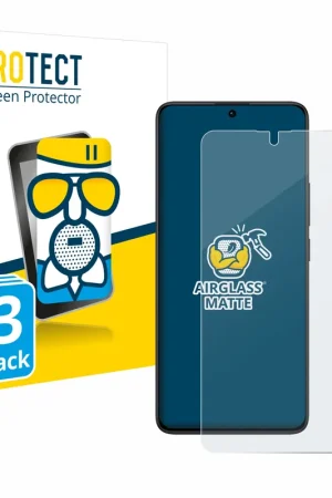 3 Pièces BROTECT AirGlass Matte Protection d'écran en verre mat pour Xiaomi Redmi Note 13 Pro 5G Produit De Marque