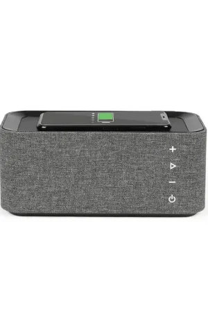 Enceinte Bluetooth + Charge induction Noire LIVOO Acheter Direct