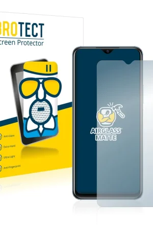 Remise BROTECT AirGlass Matte Protection d'écran en verre mat pour Vivo Y33s