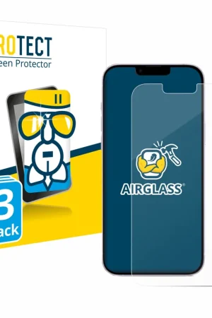 3 Pièces BROTECT AirGlass Protection d'écran en verre pour Apple iPhone 14 Plus Prix Bas