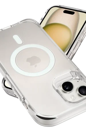 Retour Gratuit Coverzs Coque rigide MagSafe iPhone 13 (transparent)