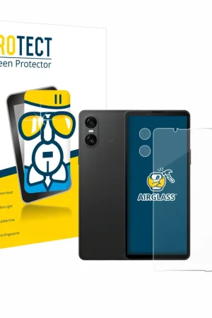 BROTECT AirGlass Protection d'écran en verre pour Sony Xperia 10 VI (Avant+Caméra) Prix Cassé