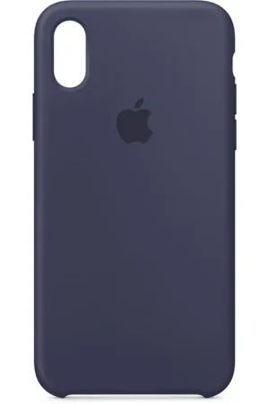 Coque pour iPhone XS Max - Silicone midnight blue officiel Apple Promotion Saisonnière