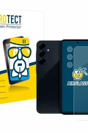 Prix Cassé BROTECT AirGlass Protection d'écran en verre pour Samsung Galaxy A35 5G (Avant+Caméra)
