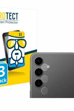 3 Pièces BROTECT AirGlass Protection d'écran en verre pour Samsung Galaxy S24 Plus (Caméra UNIQUEMENT) Dernier Modèle