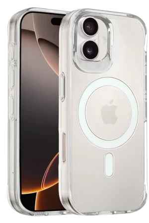 Coverzs Coque rigide MagSafe iPhone 16 (transparent) Acheter Direct