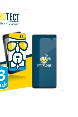 3 Pièces BROTECT AirGlass Protection d'écran en verre pour Samsung Galaxy Note 10 Lite Prix Choc