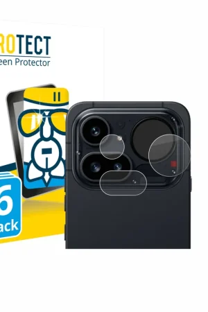 Livraison Express 6 Pièces BROTECT AirGlass Protection d'écran en verre pour Nothing Phone (4a) Pro (Caméra UNIQUEMENT)