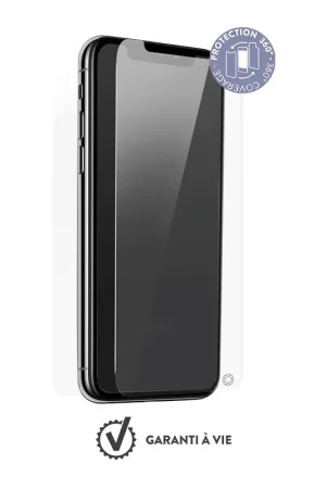Verres trempés pour iPhone XR - avant et arrière Force Glass 360° Populaire
