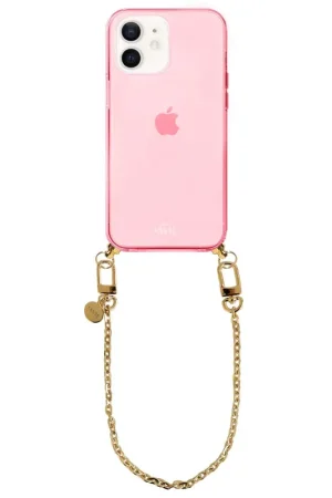 Pas Cher xoxo Wildhearts Coque rose avec cordon court Dreamy - iPhone 11