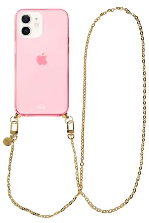 xoxo Wildhearts Coque rose avec long cordon Dreamy - iPhone 11 Promotion Saisonnière