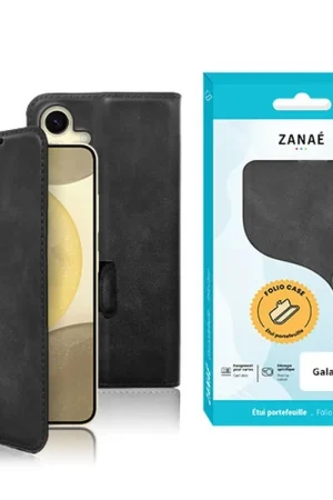Vente Directe Étui Portefeuille Zanae Columbia Galaxy S24 Noir