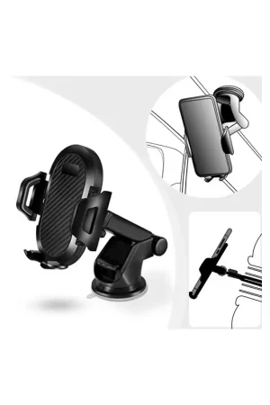 Authentique Support voiture 2 en 1 pare brise et grille d'aération