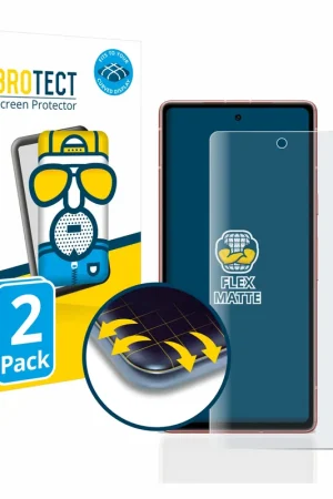 Usine Directe 2 Pièces BROTECT Flex Matte Full-Cover Protection d'écran intégral mat pour Google Pixel 7a