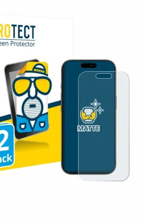 2 Pièces BROTECT Matte Film de protection d'écran mat pour Apple iPhone 17 Pro Prix Cassé