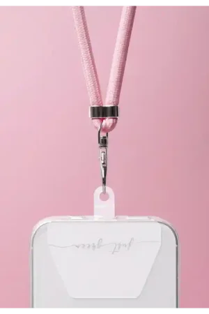 Remise Bandoulière amovible Universelle Just Green Baby Pink