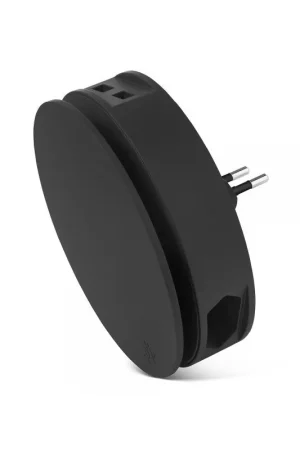 Hub de charge Aéro 2 - noir - 2 prises + 2 ports USB Soldes