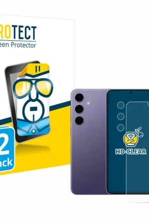 2 Pièces BROTECT HD-Clear Film de protection d'écran pour Samsung Galaxy S24 (Avant+Caméra) Jusqu’à Épuisement Des Stocks