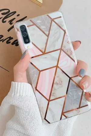 Remise ShieldCase Coque Samsung Galaxy A50 motif marbre