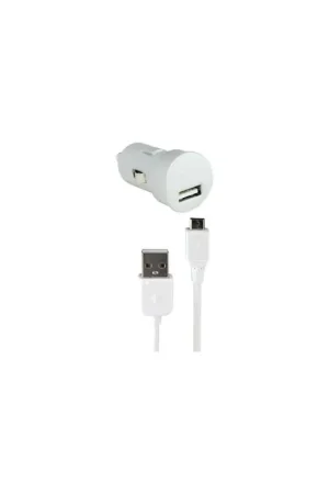 Chargeur all-cigare micro-USB blanc Bouygues Soldes