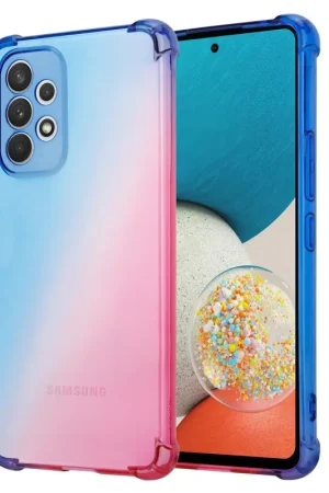 Samsung Galaxy A53 Shieldcase Gradient shock (Bleu/Rose) Commande En Gros