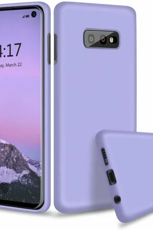 Nouvel Arrivage ShieldCase Coque Samsung Galaxy S10e Silicone (violet)