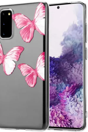 Dernier Modèle ShieldCase Coque Samsung Galaxy S20 Butterfly Kisses
