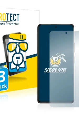 Prix Promo 3 Pièces BROTECT AirGlass Protection d'écran en verre pour Xiaomi Redmi Note 10S