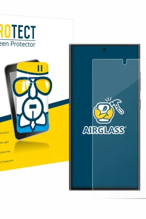 Nouvelle Collection BROTECT AirGlass Protection d'écran en verre pour Samsung Galaxy S24 Ultra (case-friendly)