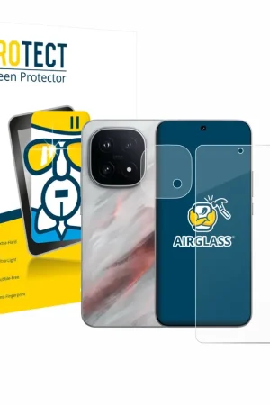 BROTECT AirGlass Protection d'écran en verre pour Vivo iQOO 15 (Avant+Caméra) Paiement Sécurisé