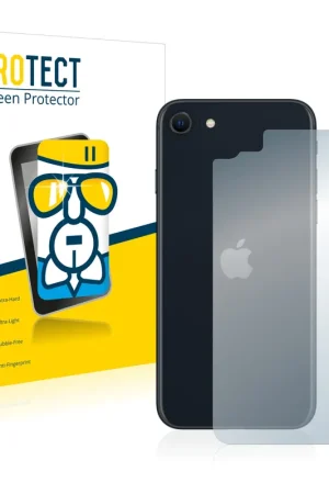 Super Prix BROTECT AirGlass Protection d'écran en verre pour Apple iPhone SE 3 2022 (Arrière)