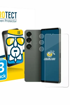3 Pièces BROTECT AirGlass Protection d'écran en verre pour Sony Xperia 1 VII (Avant+Caméra) Nouvel Arrivage