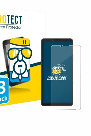 3 Pièces BROTECT AirGlass Protection d'écran en verre pour Sony Xperia 10 VII Dernier Modèle