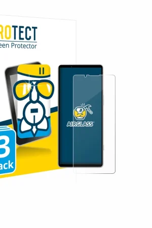 Bon Marché 3 Pièces BROTECT AirGlass Protection d'écran en verre pour Sony Xperia 5 V