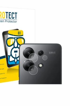 BROTECT AirGlass Protection d'écran en verre pour Xiaomi Redmi Note 13 (Caméra UNIQUEMENT) Authentique