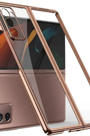 Satisfait Ou Remboursé ShieldCase Coque Samsung Galaxy Z Fold 4 métallique (or rose)