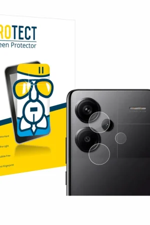 BROTECT AirGlass Protection d'écran en verre pour Xiaomi Redmi Note 13 Pro+ 5G (Caméra UNIQUEMENT) Offre Limitée