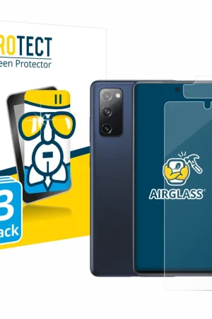 3 Pièces BROTECT AirGlass Protection d'écran en verre pour Samsung Galaxy S20 FE 5G (Avant+Caméra) Remise