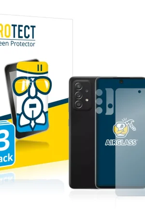 3 Pièces BROTECT AirGlass Protection d'écran en verre pour Samsung Galaxy A52 5G (Avant+Caméra) Retour Gratuit
