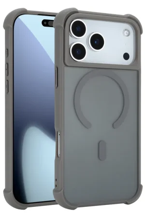 Coverzs Coque antichoc mate avec MagSafe iPhone 17 Pro Max (gris) Super Prix