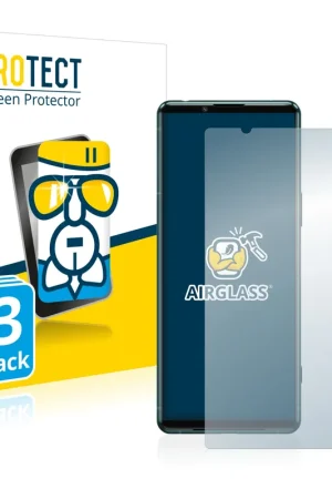 3 Pièces BROTECT AirGlass Protection d'écran en verre pour Sony Xperia 5 III Top Vente