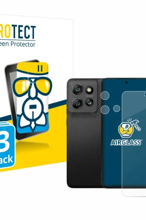 3 Pièces BROTECT AirGlass Protection d'écran en verre pour Motorola ThinkPhone 25 (Avant+Caméra) Livraison Gratuite
