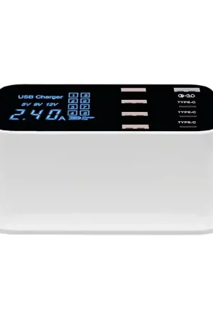 Acheter En Ligne XQISIT MULTI FUNCTION SMART CHARGER WHITE