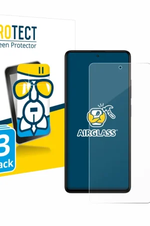 Bon Marché 3 Pièces BROTECT AirGlass Protection d'écran en verre pour Xiaomi Redmi Note 12 Pro+
