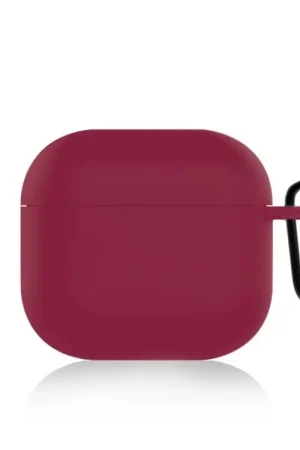 ShieldCase Coque silicone Airpods 4 (bordeaux) Commander Maintenant