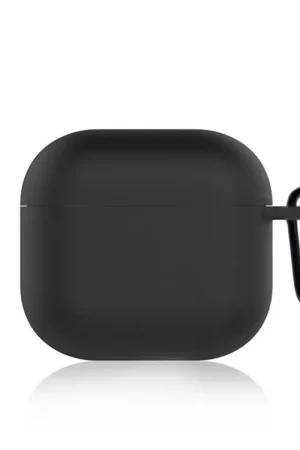 ShieldCase Coque silicone Airpods 4 (noir) Affaire À Saisir