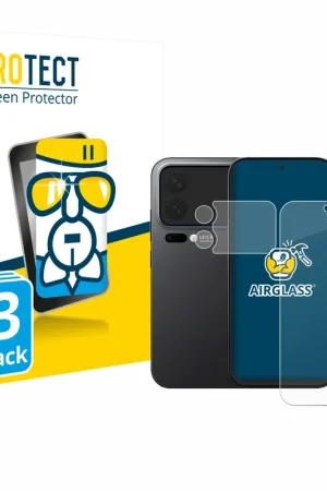 Prix Choc 3 Pièces BROTECT AirGlass Protection d'écran en verre pour Xiaomi 17 Pro (Avant+Caméra)