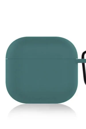 ShieldCase Coque silicone Airpods 4 (vert foncé) Meilleure Vente