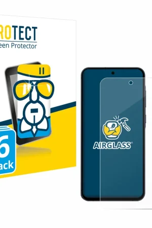 Bon Marché 6 Pièces BROTECT AirGlass Protection d'écran en verre pour Samsung Galaxy A55 5G